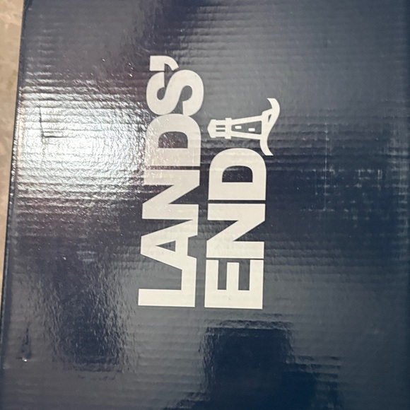 Lands\' End Men\'s Oxford Shoes - Black and White main image 4